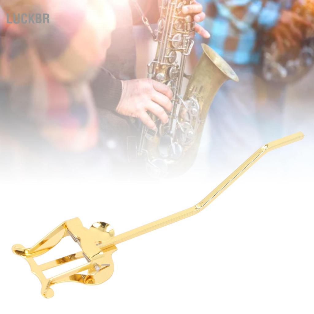 Luckbr Luckybr Funien Design Elegante Aperto Estável Material de Liga Alto Sax Folha de Música Suporte Portátil Suporte