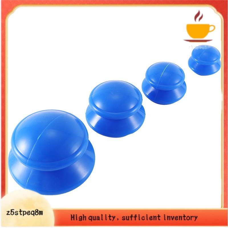 Latas De Vácuo Azuis Massagem Silicone Cupping Absorvente De Umidade Ventouse Anti Celulite Fisioterapia Dispositivo De