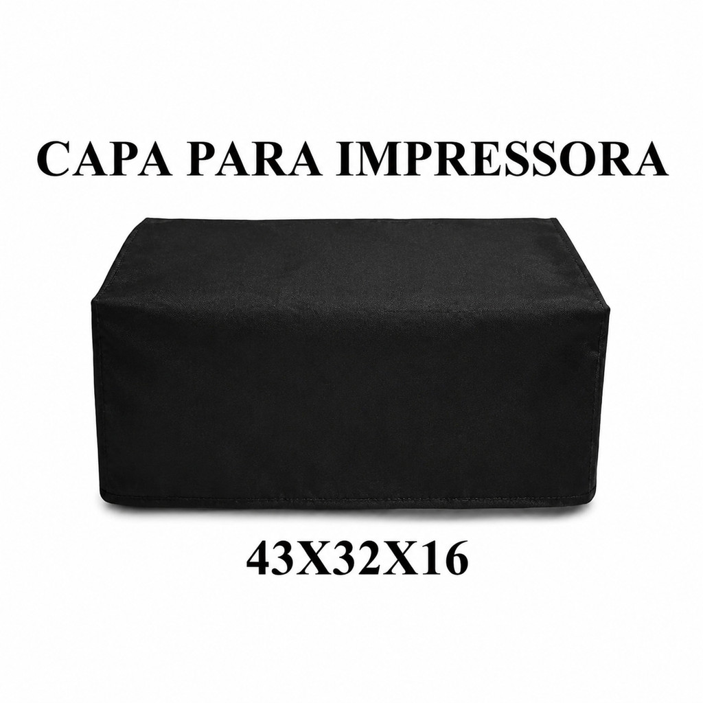 Capa De Impressora Canon Tecido Corino 16x32x43