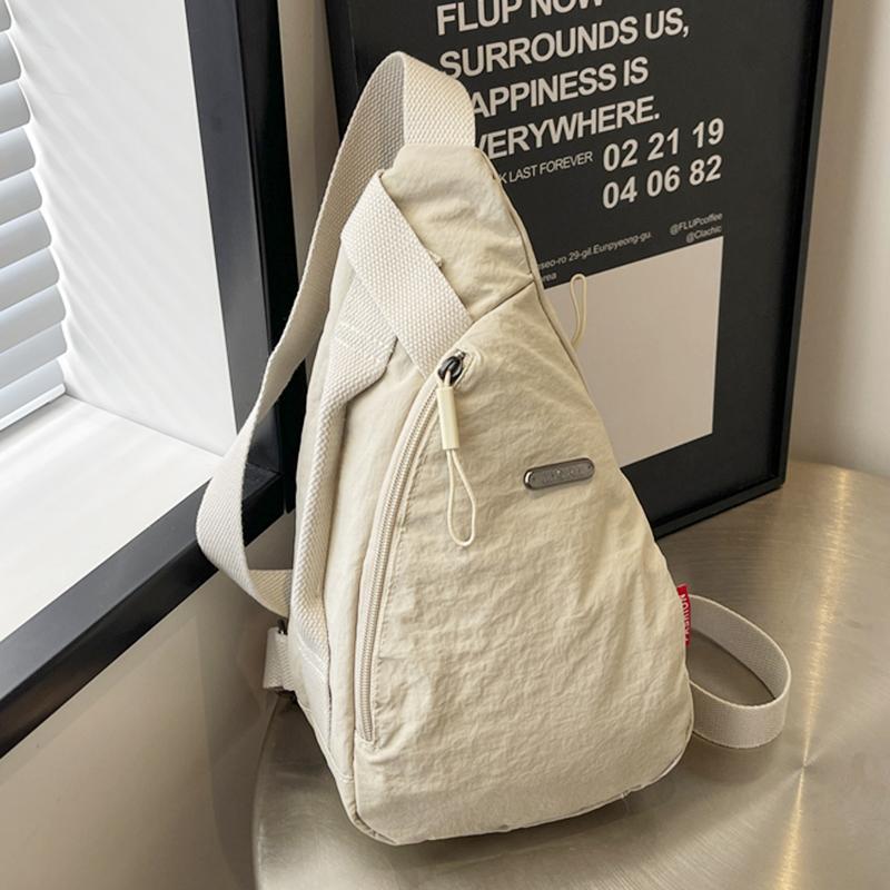 Bolsa de peito estilo Popular de alto valor, versão coreana da moda, bolsa de ombro Casual, pano de Nylon, bolsa mensage