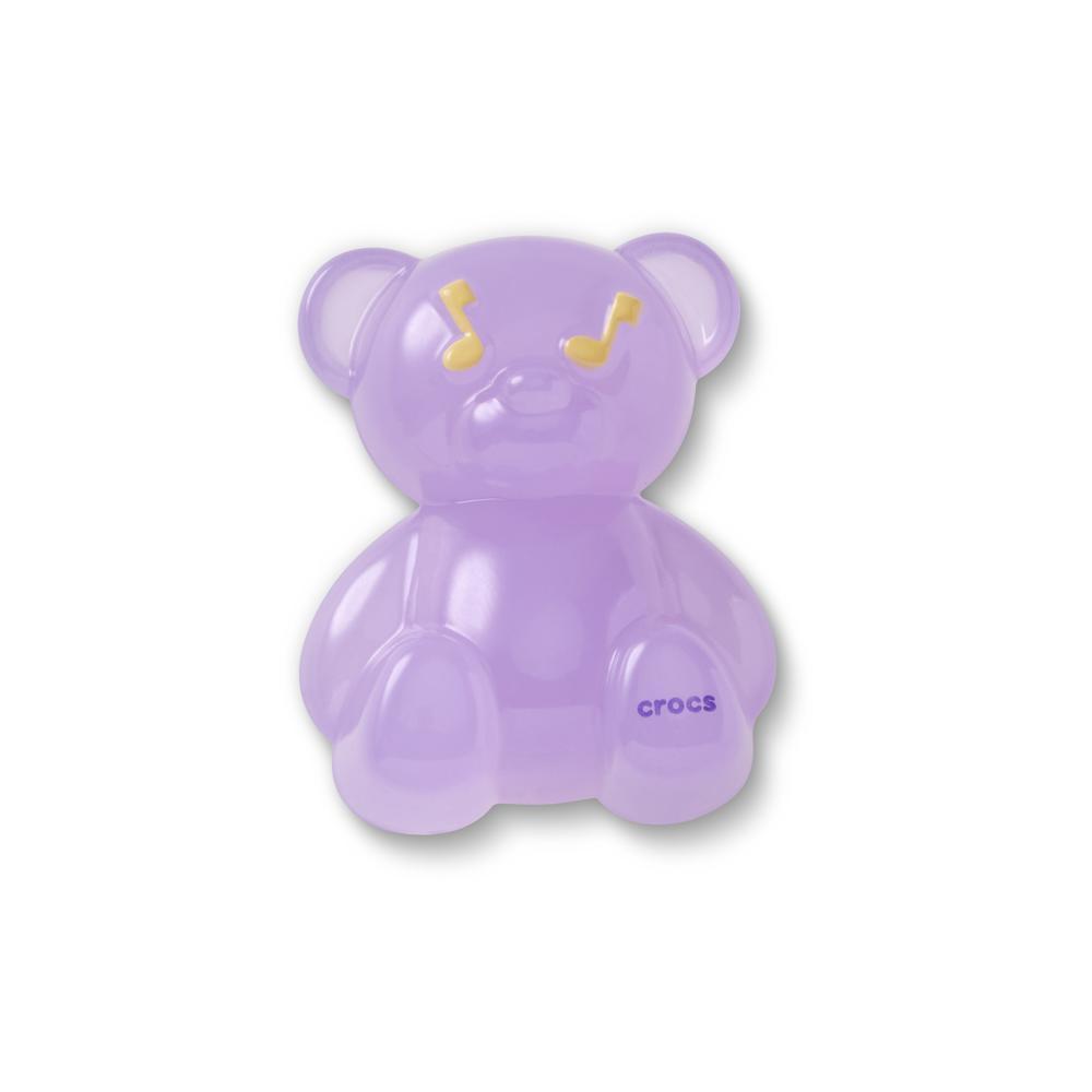 Jibbitz™ Urso Do Festival Roxo Único