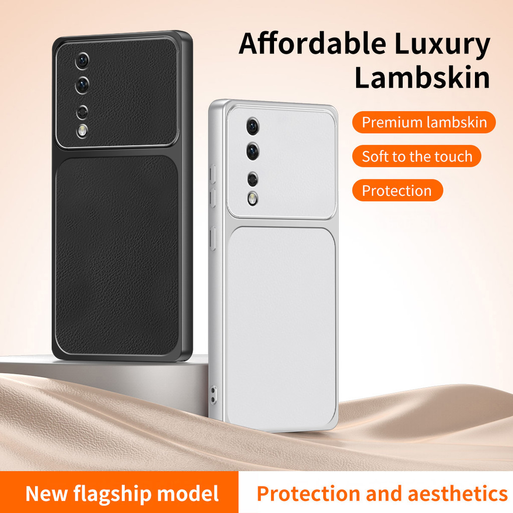 Capa De Telefone Honor 80 Pro Para 400 300 200 100 90 80 Lite 400 Smart 300 Ultra Luxuosa Pele De Cordeiro Falsa Macia O