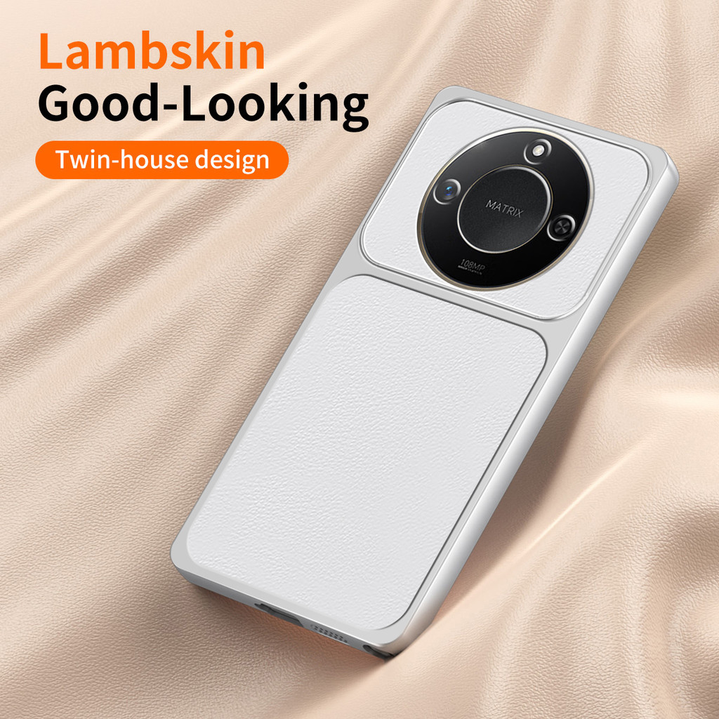 Honor X9C Smart Soft Phone Case Para X9d X9b X7d Win RT 500 600 Pro Luxo Faux Lamb Skin Invólucro À Prova De Choque Lich