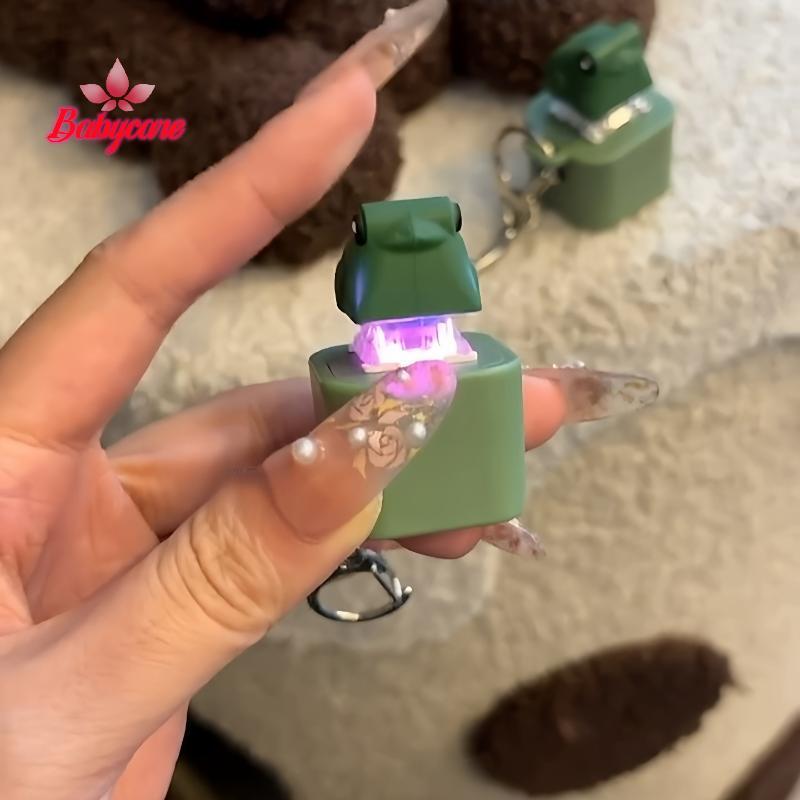 BYCE > Sapo Choro Brinquedo Fidget Chaveiro Com Luzes Coloridas Alívio Do Estresse Ansiedade Sensorial Diversão Animal B