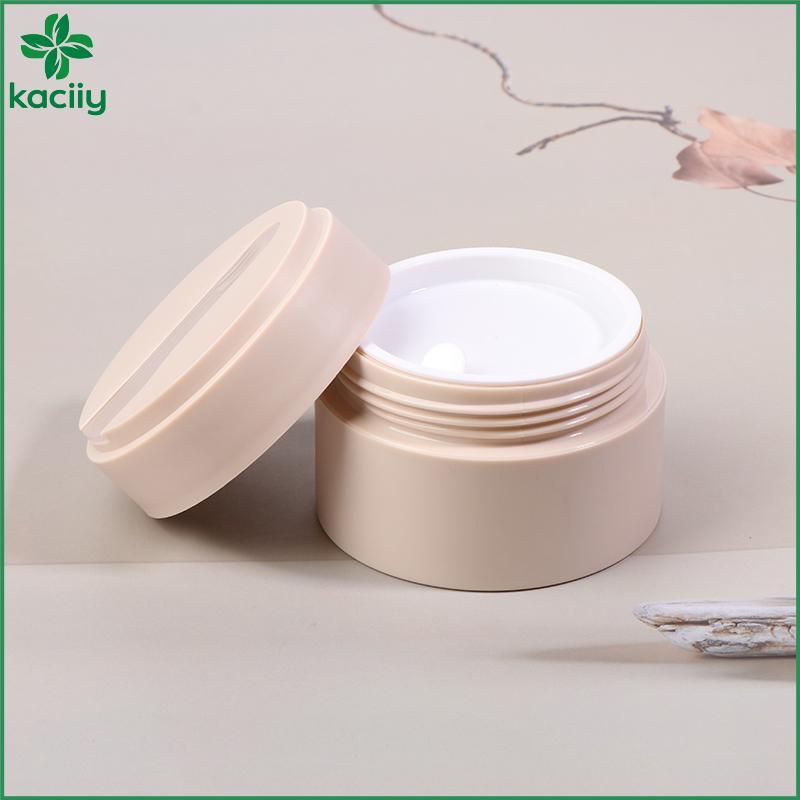 Frasco De Creme Facial Vazio De 100g Com Colher , Loção De Plástico Fosco Máscara , Recipiente De Paaging Cosmético