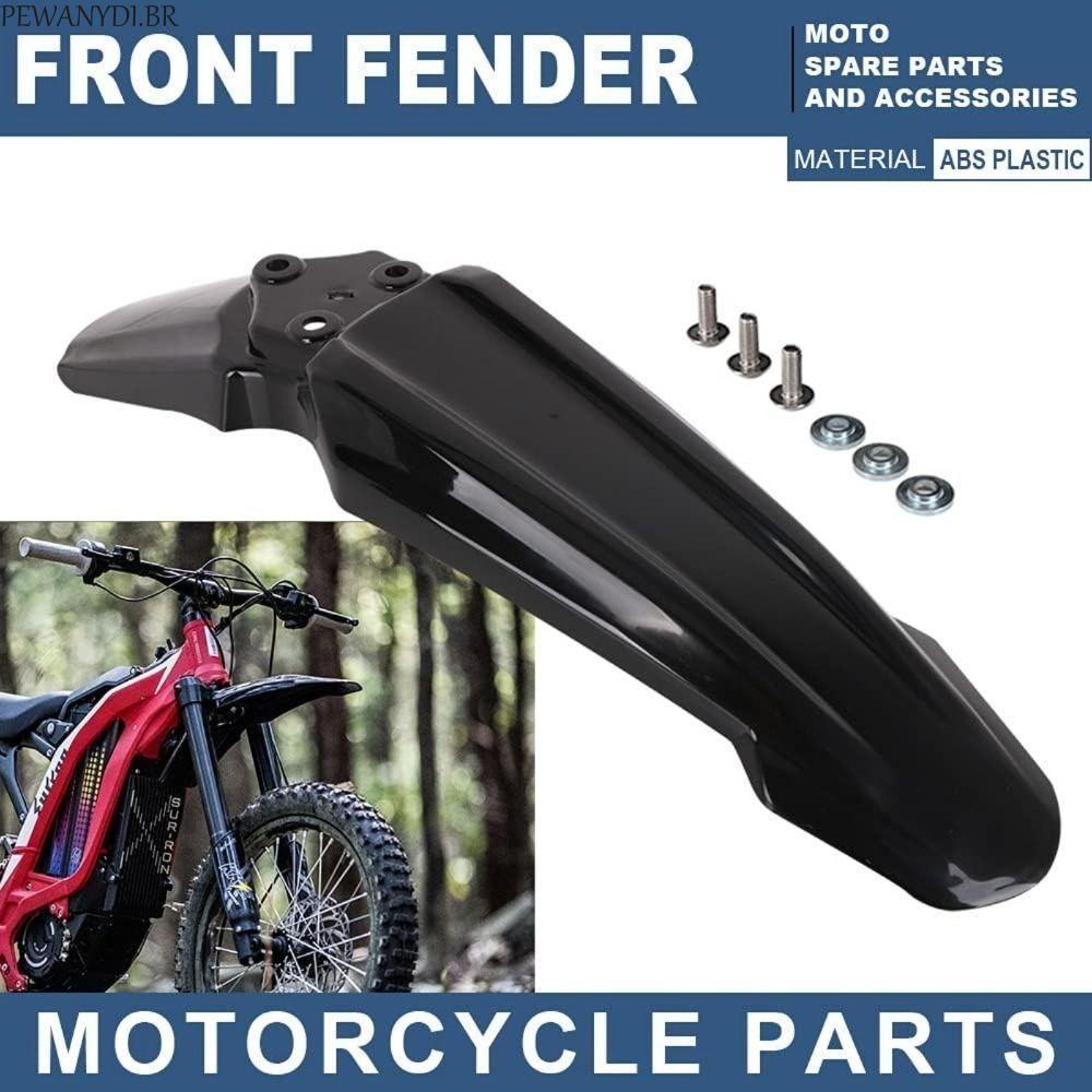 Fender Pára-Choque Dianteiro PEWANYDI , Traseiro De Fibra De Carbono De Comprimento Estendido Design Modificado De Mater