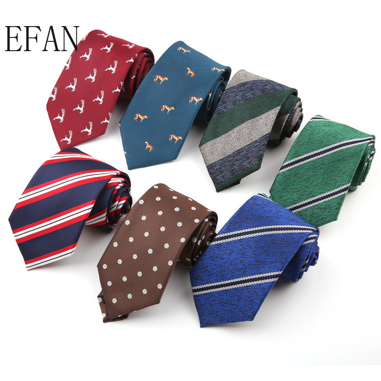 Jacquard Verde Listrado Animal Gravata 8cm Smoking Seda Sentir Gravatas Para Homem Terno Camisa Casual Festa De Casament