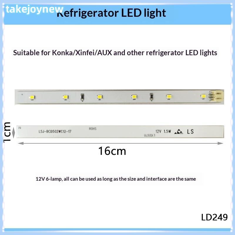 [takejoynewBR] 1 Unidade De Faixa De Luz LED Para Geladeira Konka E Xinfei Freezerpartment Tbr
