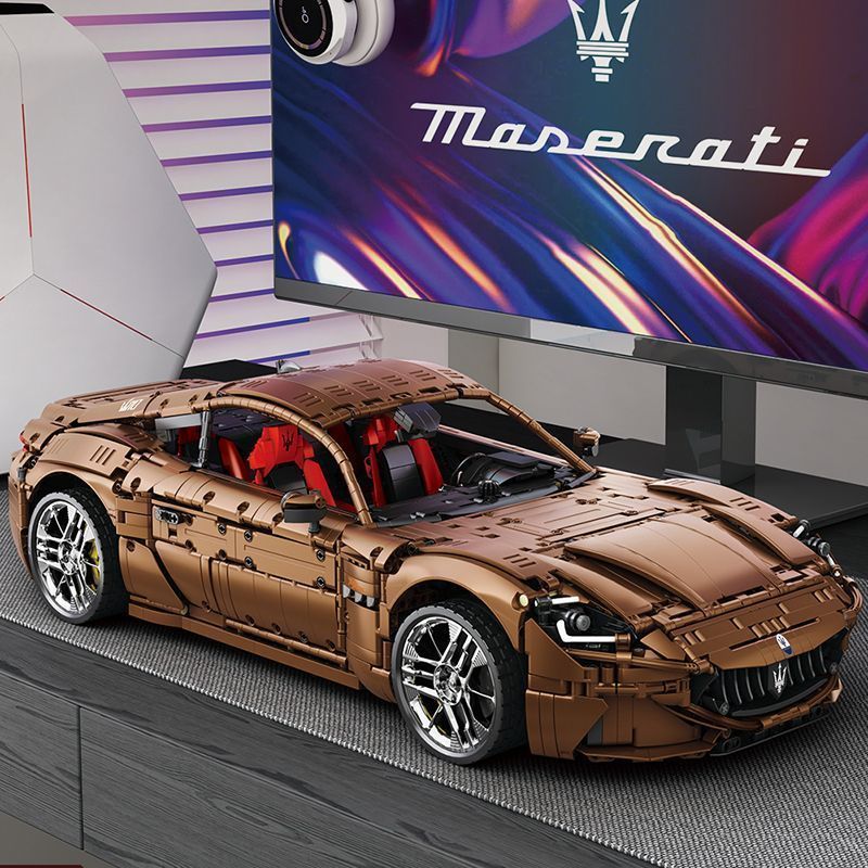 Zhuzhou Liying Trading Co., Ltd. Compatível com Lego Maserati Blocos de Construção Carro Esportivo Zhen Brick 11009 Cont