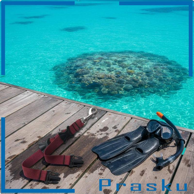 [Prasku] Equipamento De Mergulho Fivela Giratória Gancho Fin Keeper Cinta Acessório Para Barbatanas E Equipamentos Gratu