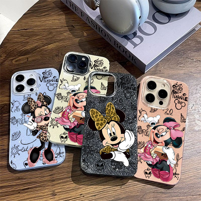 Capa Para Samsung S26 Ultra S25 S24 Plus S23 FE S22 S21 S20 A17 A07 Doce E Áspero Arco Glitter