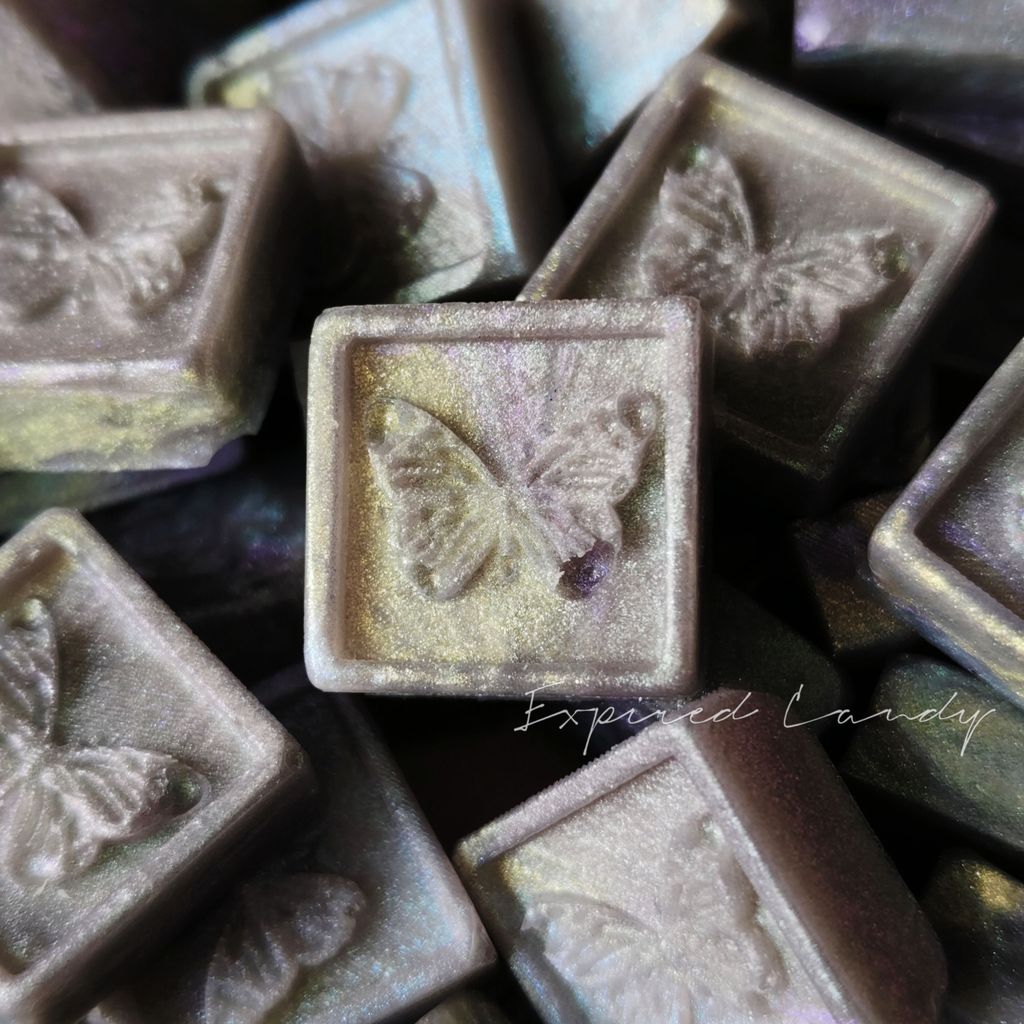 Doces expirados [Yuyue 2.0] Pellets de cera autoajusados caseiros Pellets de cera de cores mistas Laca de fogo