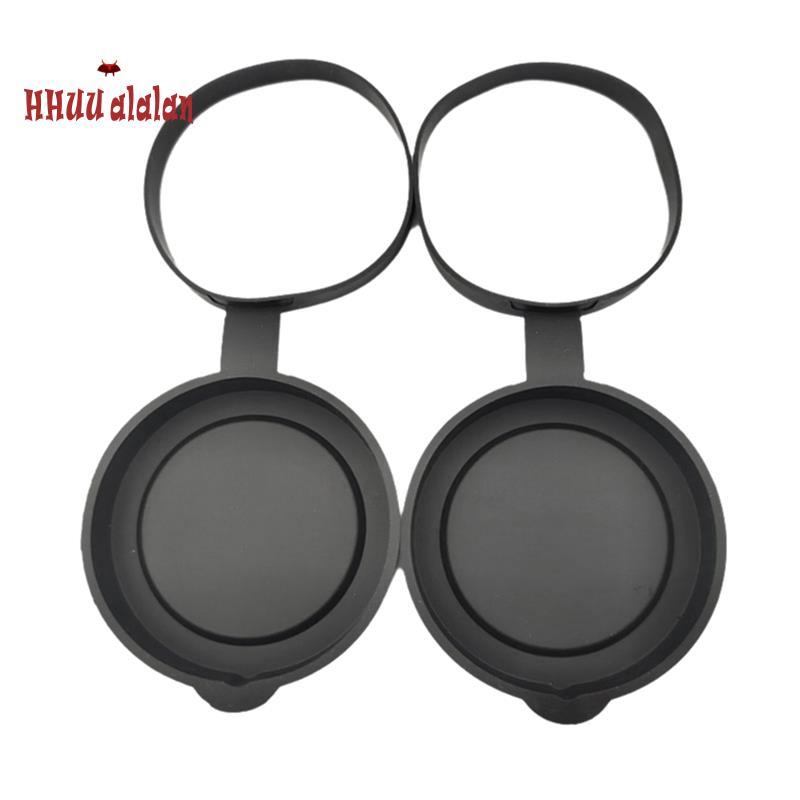 [Alta Qualidade H] 2 Peças Binóculos Tampa De Lente Objetiva De Borracha Protetora Binocular Melhor Proteção