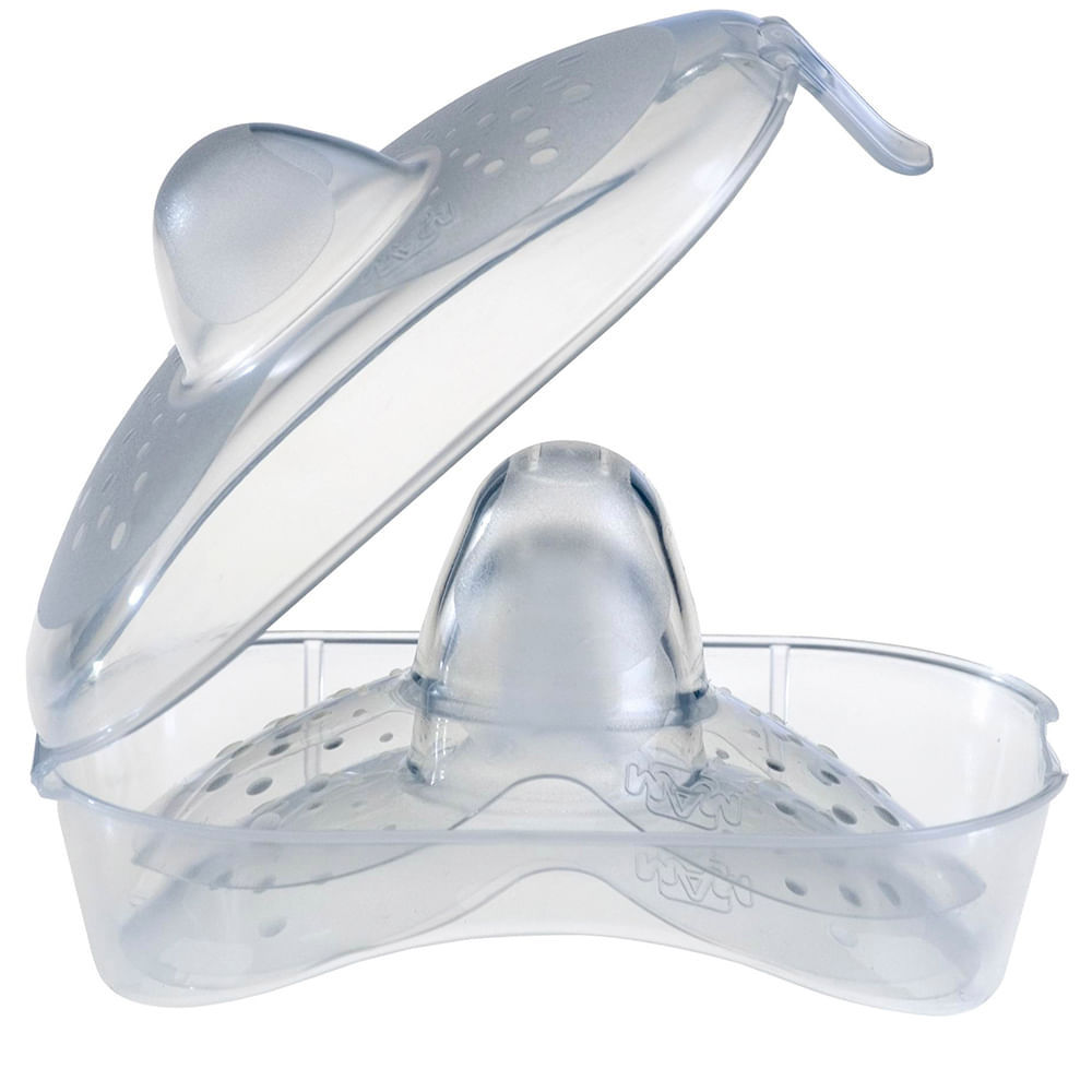 Protetor de Mamilo Mam em Silicone com 2 Unidades