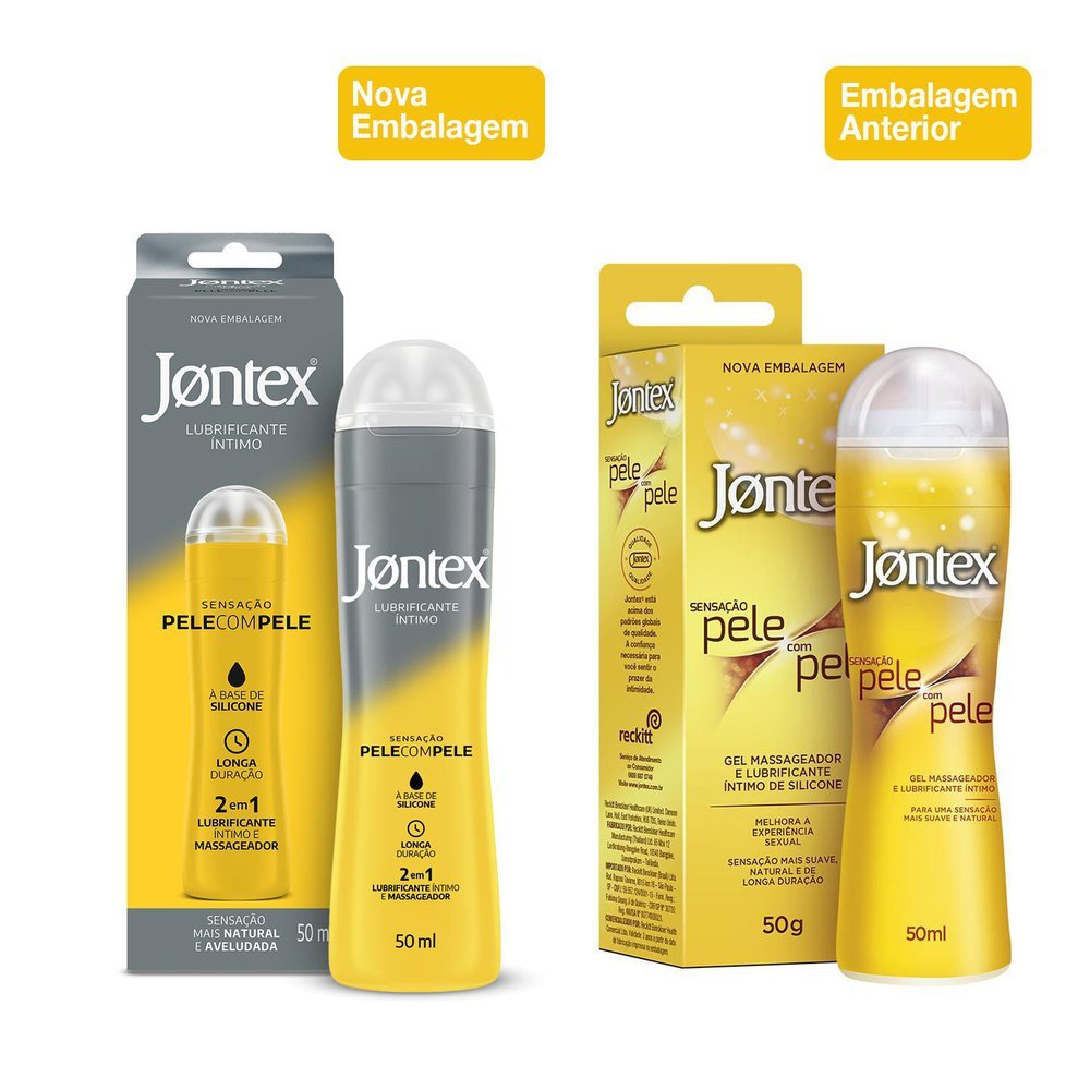 Gel Lubrificante Íntimo Jontex Sensação Pele com Pele 50g