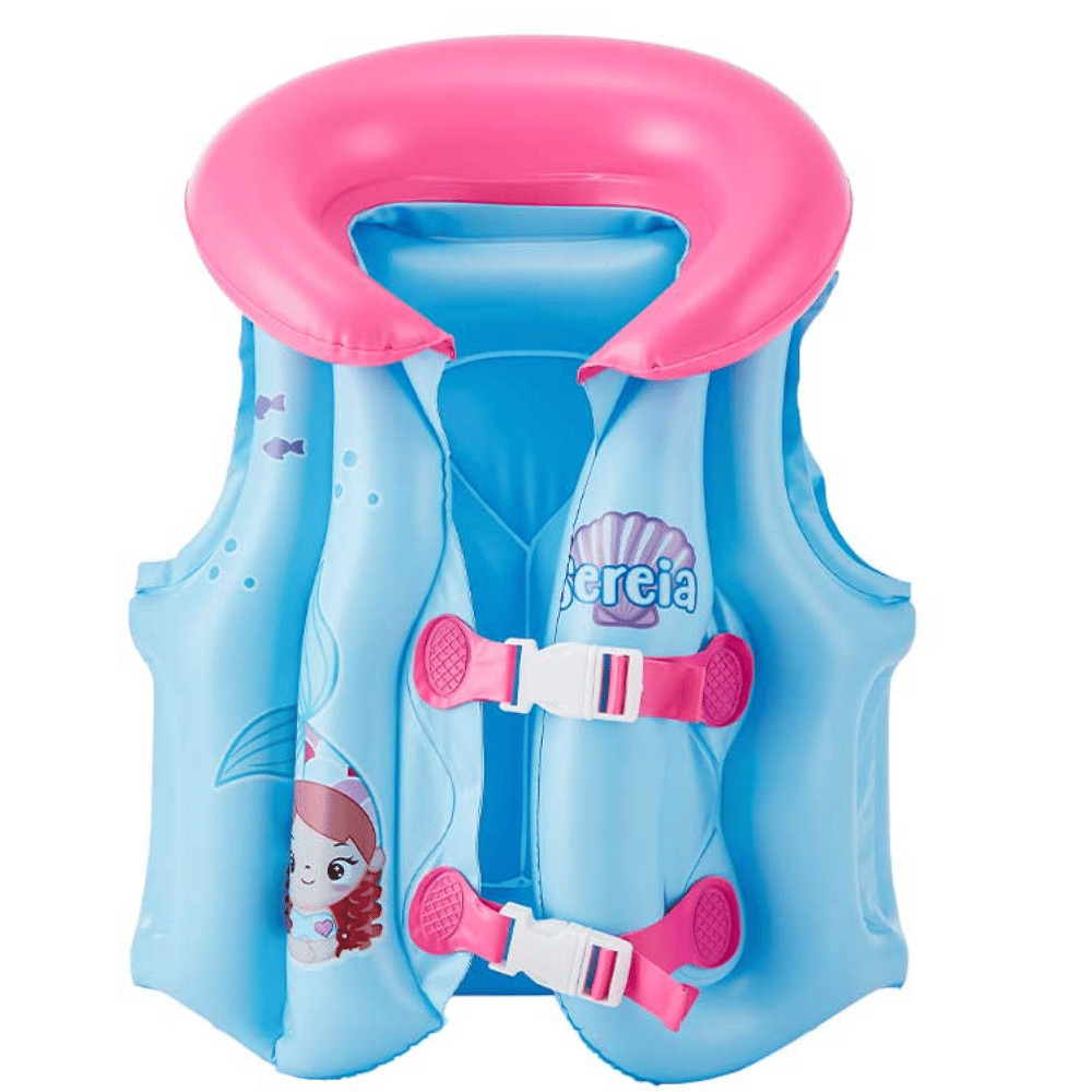 Colete Inflável Infantil Sereia - DM Toys  