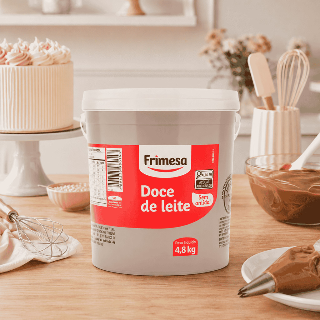 DOCE DE LEITE TRADICIONAL BALDE FRIMESA 4,80KG