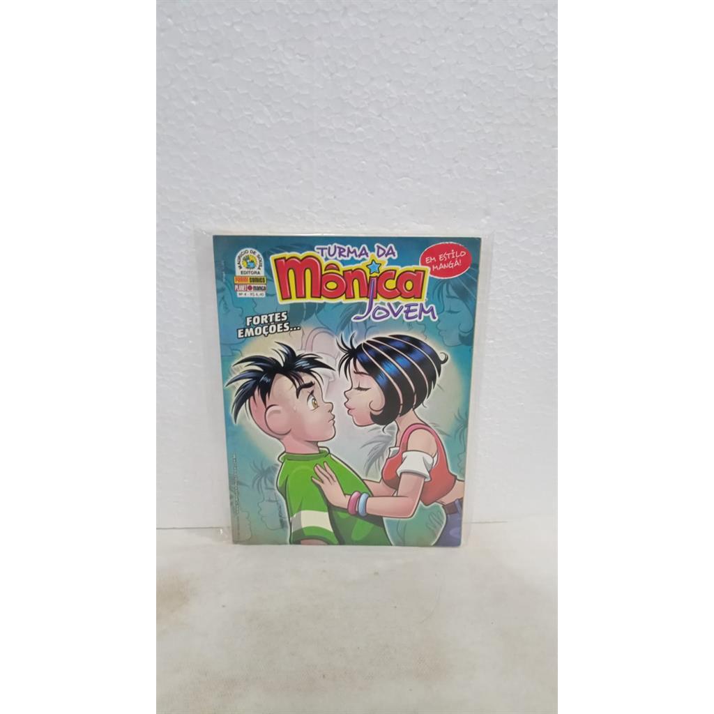 Nº 04 - Turma da Mônica Jovem autor FORTES EMOÇÕES!
