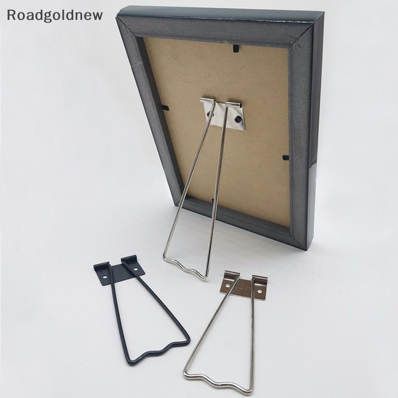 RGN Moldura De Foto Cavalete Ba Suporte Requintado Decorativo Ferragem Arte Artesanato Exibição Ra Display Placa Titular