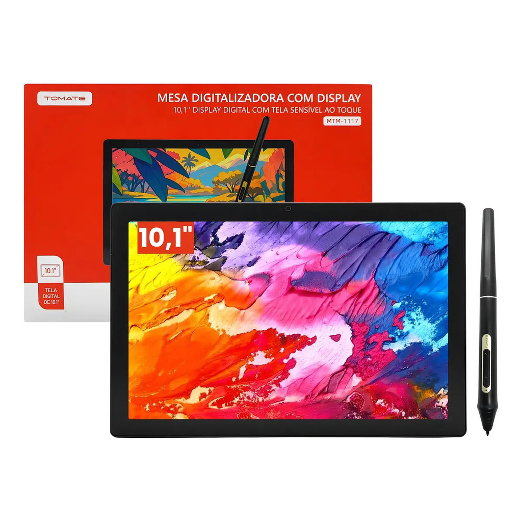 Mesa Digitalizadora Com Display 10,1 5080 Lpi Com Caneta