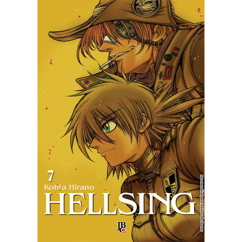 Capa do livro Mangá - Hellsing Especial Vol. 07 - por Kouta Hirano - Editora JBC