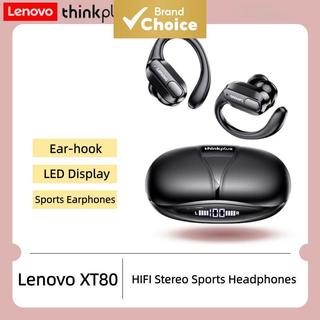 Fones de Ouvido Esportivos Lenovo XT80 sem Fio com Microfones, Display de LED do Nível de…