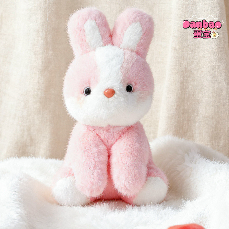 [DANBAO] Coelhinho de pelúcia para bebê Brinquedo de pelúcia Boneca de coelho fofa Boneca reconfortante Material macio p