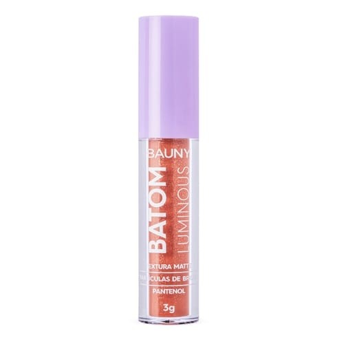 Batom Sombra Líquido Luminous Honey 3g  Bauny