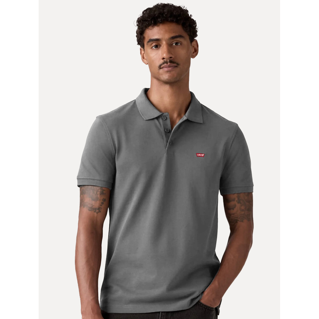 Polo Levis Masculina Housemark Original Cinza Escuro