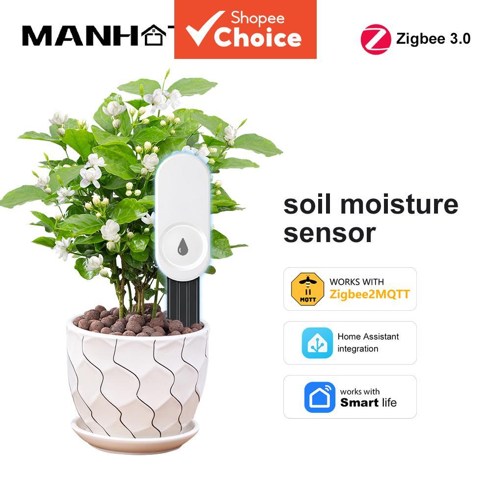 Testador Inteligente De Umidade Do Solo Zigbee 3.0-Sensor Para Plantas Agrícolas-APP Monitor Em Tempo Real-Funciona Com 
