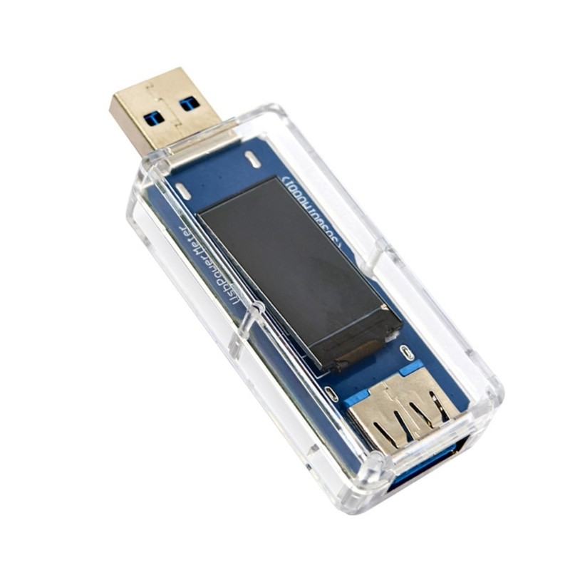 Monitor De Energia USB Profissional BT Com Display Digital , Testador De Medidor Para Monitoramento Em Tempo Real , Devi