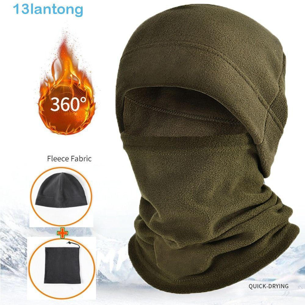 LANTONG Pulôver Boné Ao Ar Livre Quente Lã Cachecol Pescoço Mais Orelha Proteção Balaclava Máscara De Esqui Gorros Chapé
