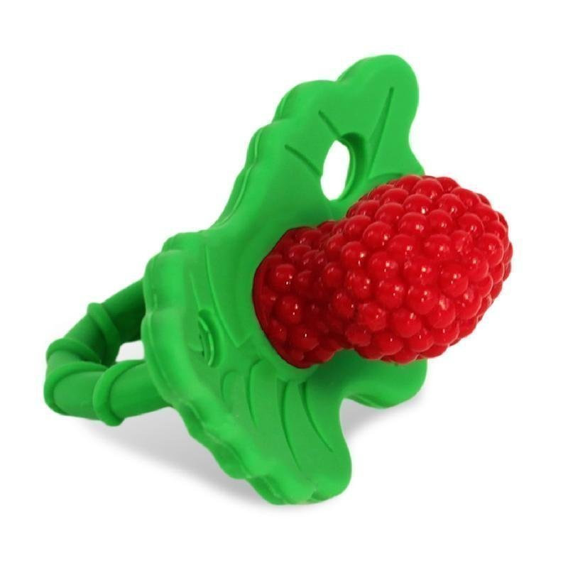 RaZbaby RaZberry Brinquedo Mordedor de Silicone para Bebês - Berrybumps Alivia a Dor nas Gengivas dos Bebês, Livre de BP