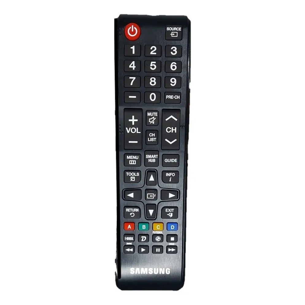 Controle Smart Tv Samsung UN32J4300AG Un40j5200ag UN40J5300AG UN40JU6000G UN40JU6020G UN43J5200AG UN48J5200AG UN48J530