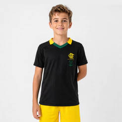 Camisa Flamengo Sonho Infantil Preta