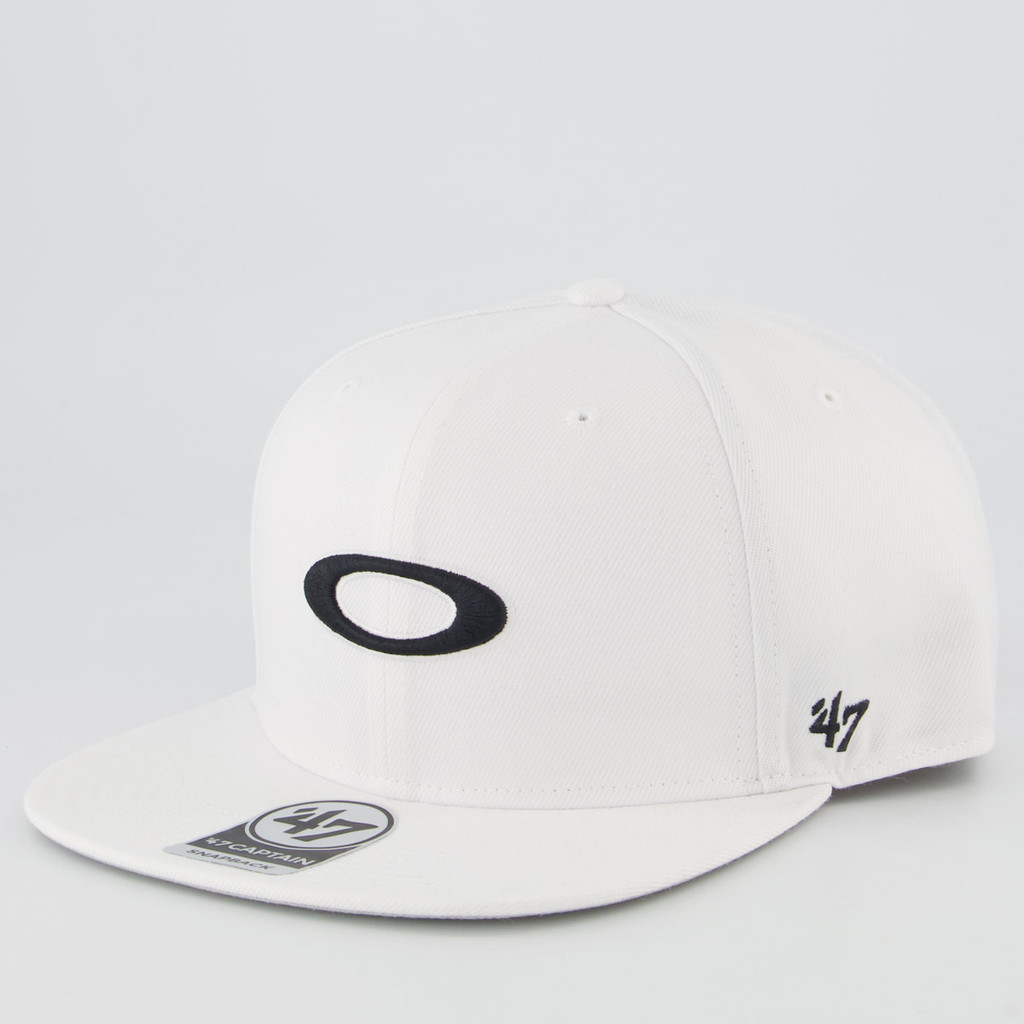Boné Oakley Mod 47 B1B Ellipse Hat Branco