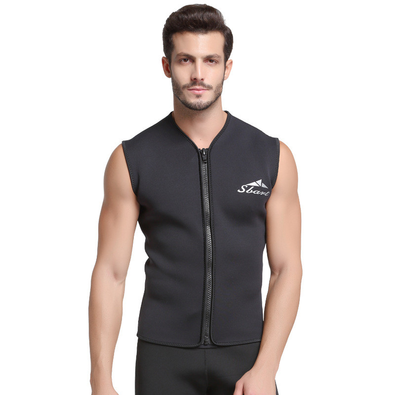 Sharpt 5 MM quente engrossado protetor solar terno de mergulho masculino à prova de frio maiô colete terno de mergulho á