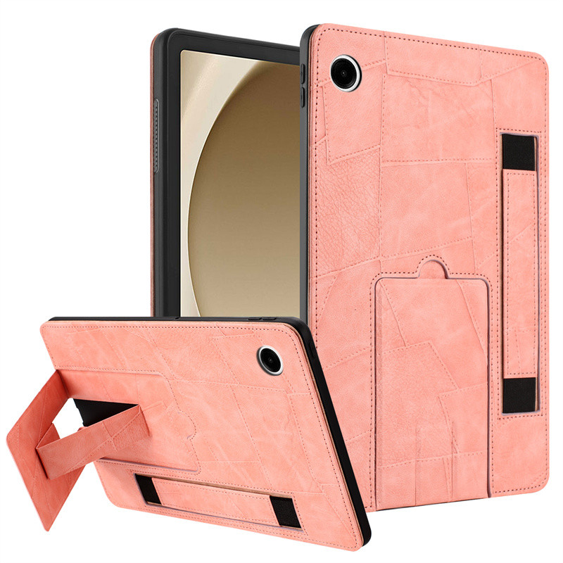 Para Samsung Galaxy tab A11 + A11 Plus A11/A9 Caso 8.7 Polegada A9 Couro Do Plutônio Pulseira Suporte Leve Capa Fina 8.7