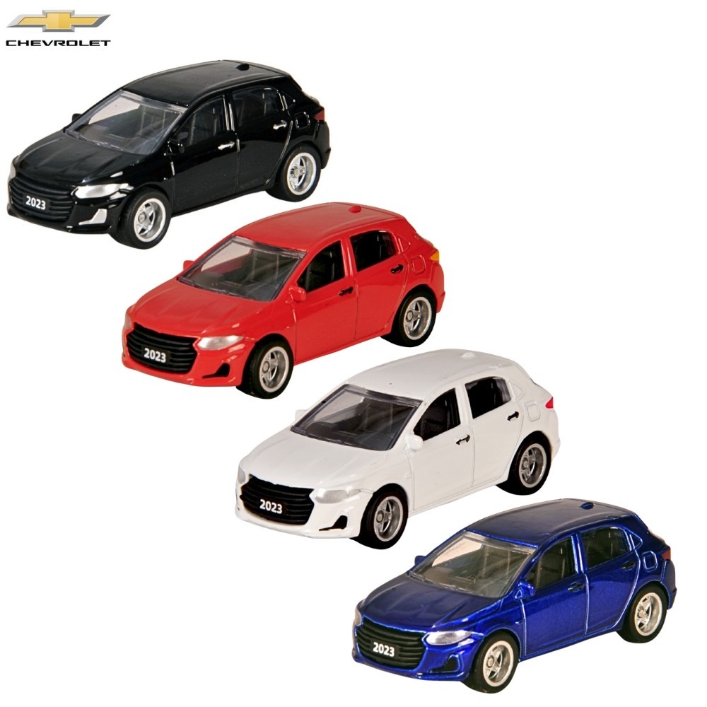 Miniatura Onix 2023 1/64 Colecionável - Monte sua Coleção