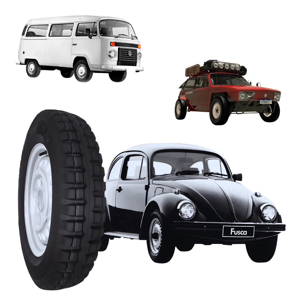 Pneu Fusca 5.60-15 Technic 5 Lonas Kombi Baja Brasilia P