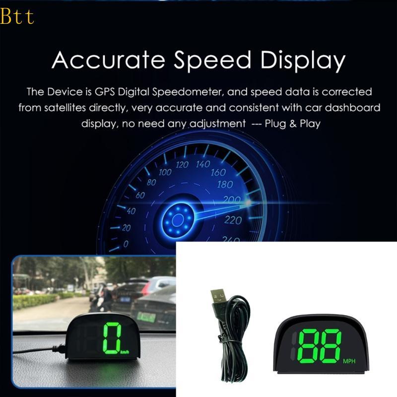 Atualizado Veículo Medidores Leituras Suaves HUD Display Medidor Velocidade Preciso