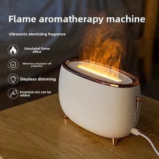 Nova chama difusor de aroma doméstico automático difusor aroma grande névoa atmosfera chama umidificador difusor óleo es