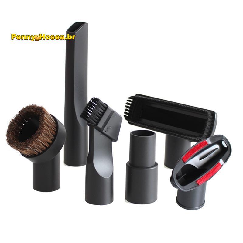 [Vendas Quentes P] 6 Pçs Universal Aspirador De Pó Escova Bocal Casa Poeira Fenda Escada Kit Ferramentas Para 32mm 35mm