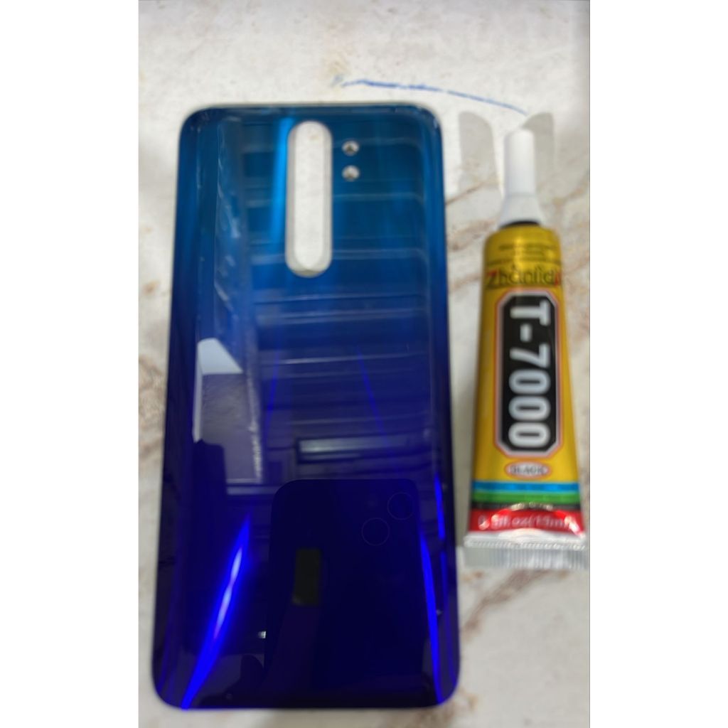 Kits Tampa Traseira Compatíve  Redmi Note 8 pro +Lente+Gaveta+ Chavinha Do Gaveta + Cola aleatória T7000 / B7000  15ml