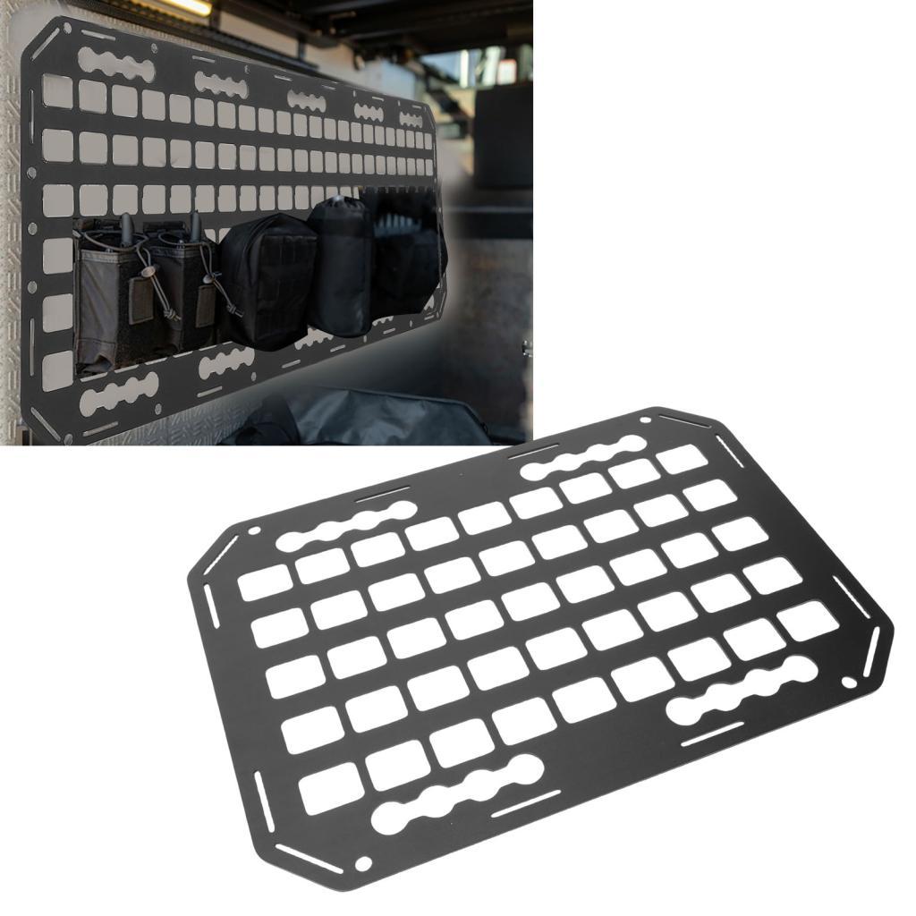 Toolgoing-BR cama de caminhão molle painel rack alumínio 388x280x2mm armazenamento modular do veículo para reboques do