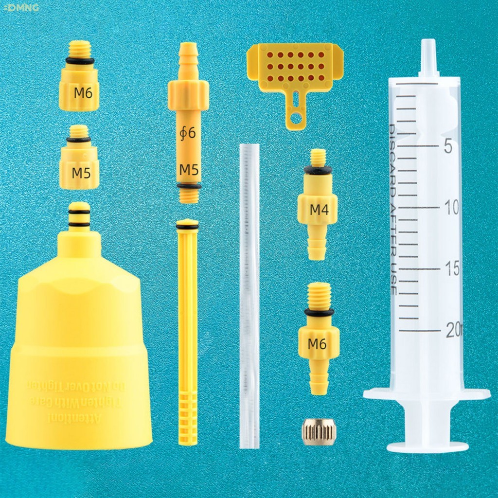 Kit De Sangramento De Freio A Disco Hidráulico De Bicicleta-Ferramenta De Reparo Para Manutenção De Bicicletas