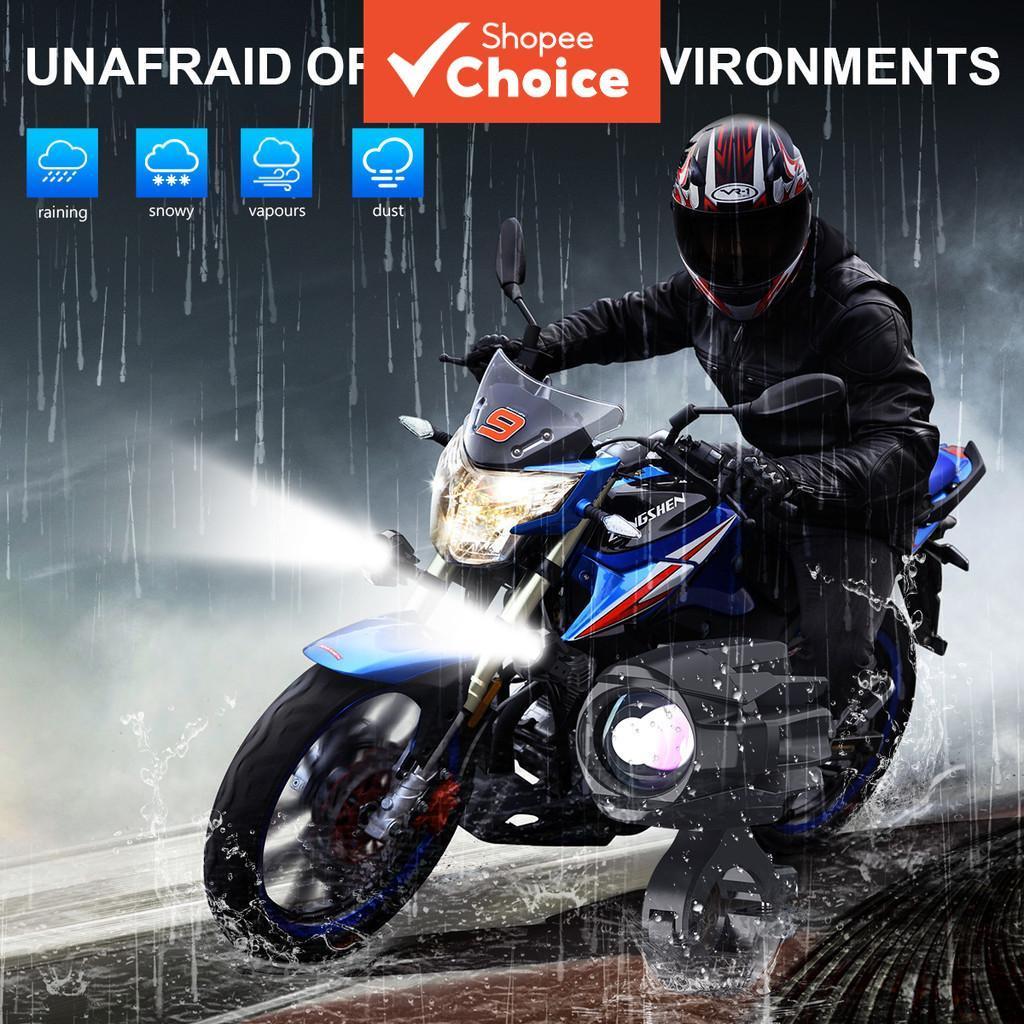 Farol Premium para Moto, Luz de Nevoeiro, Mini Projetor LED de Condução, Múltiplos Modos