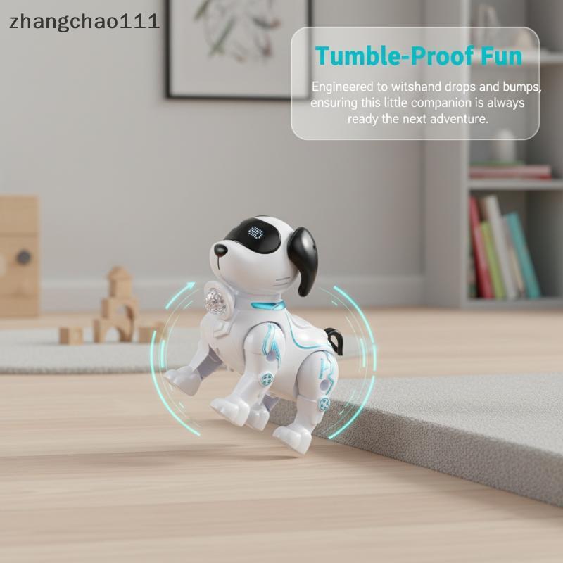 [Z] Robô Eletrônico Para Cães , Brinquedo Programável Caminhada Inteligente , Sensor De Toque Interativo , Acrobacias An