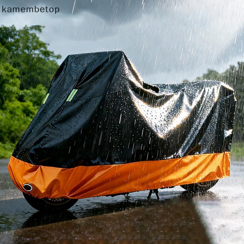 TOP Capa Universal Para Motocicleta À Prova D'água COD 4 Camadas Thiened De Chuva Sol Com Furos Lo Proteção Externa Moto