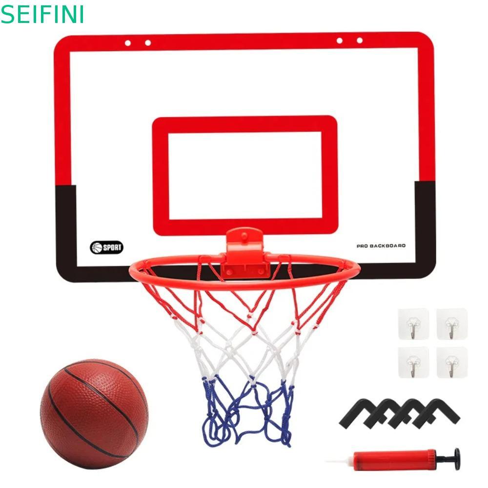 Conjunto De Cesta De Basquete Interna SEIFINI , Mini Dobrável De Segurança Para Crianças , Tabela